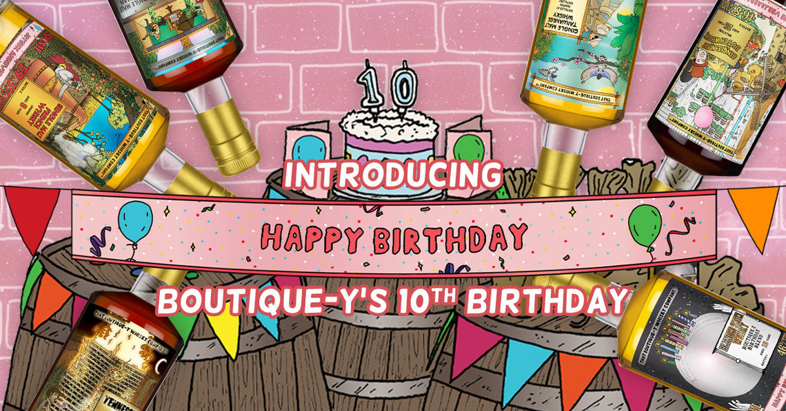 Boutique-y Drinks 10th Birthday Release